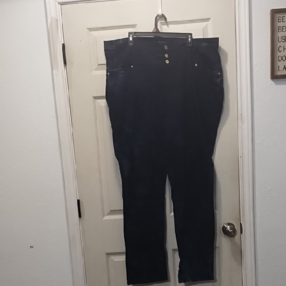 Ashley Stewart Navy Blue Jeans